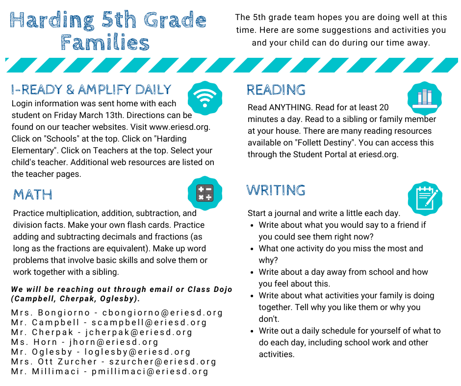 Harding Grade 5